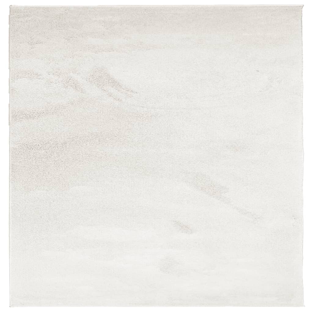 Vidaxl rug Oviedo Low -pile 120x120 cm beige