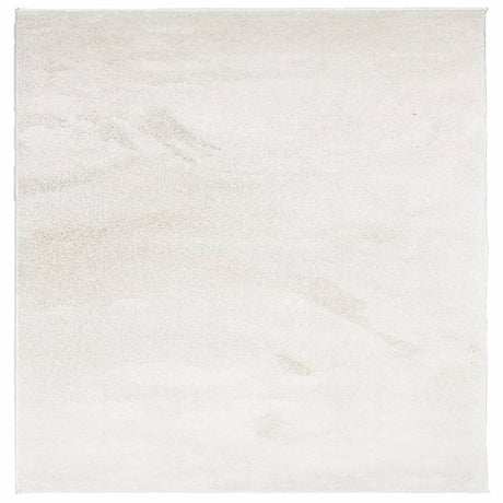 Vidaxl vloerkleed oviedo laagpolig 200x200 cm beige