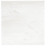 Vidaxl vloerkleed oviedo laagpolig 120x120 cm crèmekleurig