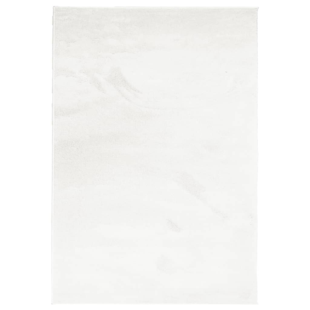 Vidaxl rug oviedo niddereg -pile 120x170 cm Crème -Colored