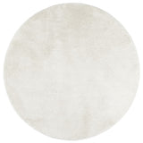 Vidaxl Rug Oviedo Low -Pile Ø 200 cm Cream -farget