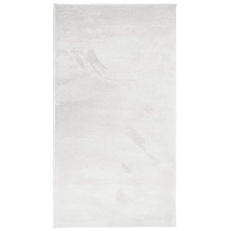 Vidaxl vloerkleed oviedo laagpolig 60x110 cm grijs