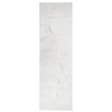 Vidaxl vloerkleed oviedo laagpolig 80x250 cm grijs