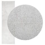 Tapis Vidaxl Oviedo Low -Pile 80x250 cm Gray