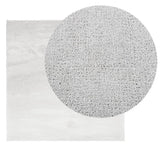 Tapis Vidaxl Oviedo Low -Pile 120x120 cm Gray