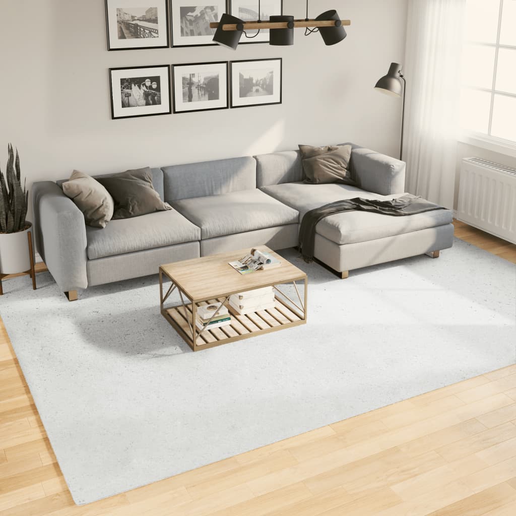 Vidaxl rug oviedo niddereg -pile 240x340 cm Grey