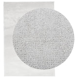 Tapis Vidaxl Oviedo Low -Pile 300x400 cm Gray