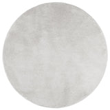 Vidaxl rug ovedo niddereg -pile Ø 100 cm Grey