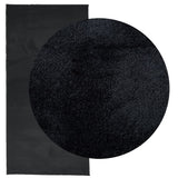 VIDAXL RAG OVIDO LOW -PILE 100X200 CM NERO