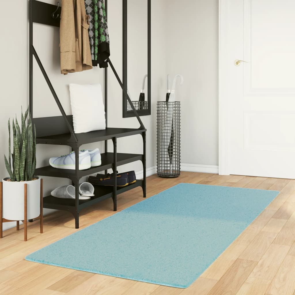 Vidaxl Rug Oviedo Low -Pole 80x200 cm grøn