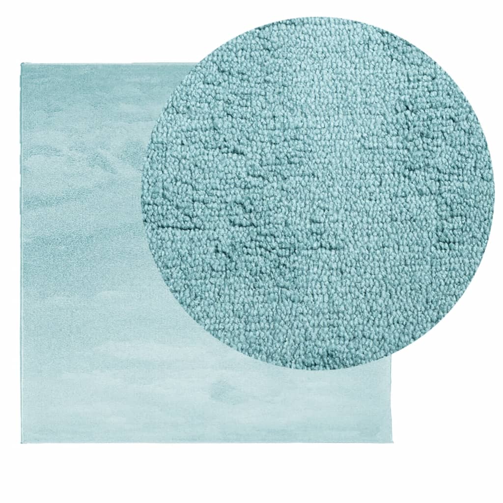 Vidaxl rug Oviedo Low -pile 120x120 cm green