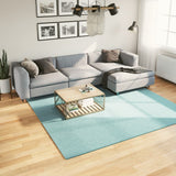 Vidaxl rug Oviedo low -pile 240x240 cm green