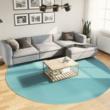 Vidaxl rug Oviedo Low -pile Ø 280 cm green