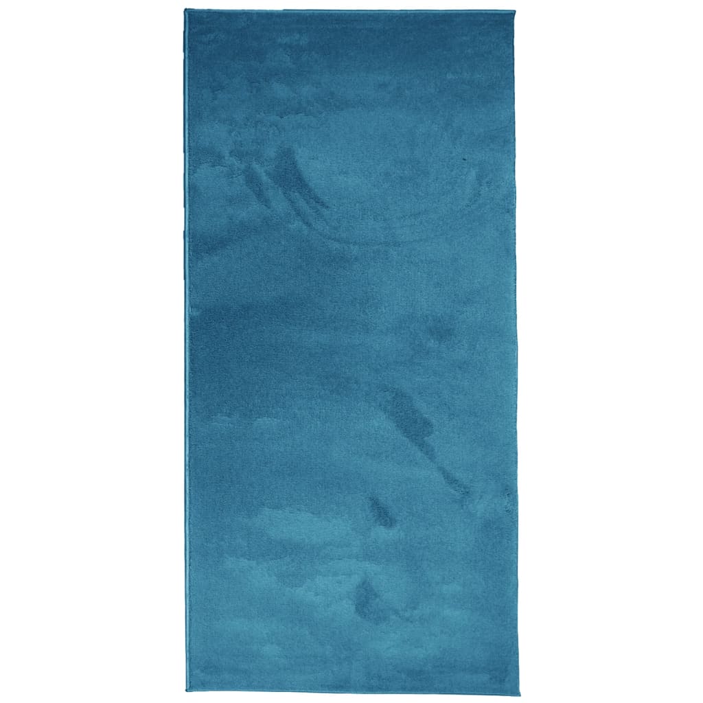 Vidaxl Rug Oviedo Low -POLE 100x200 CM Turquoise