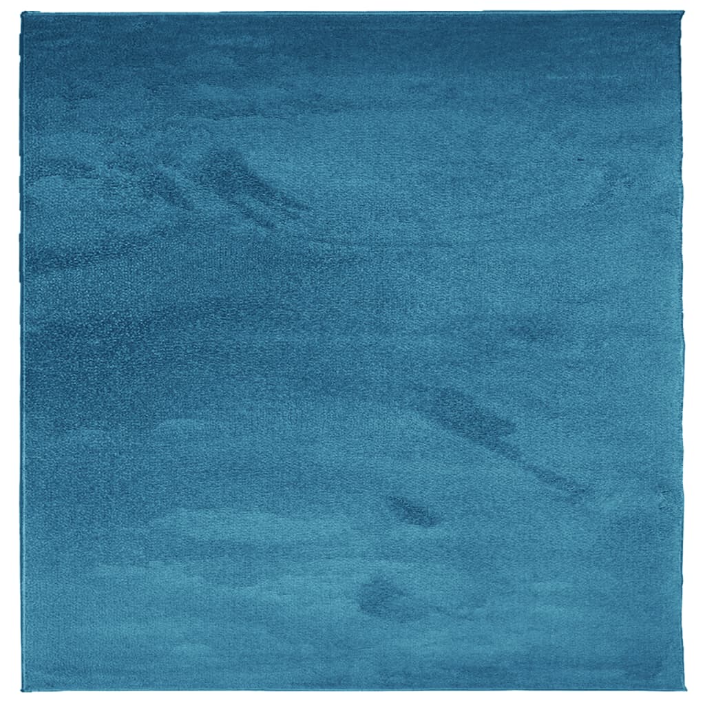 Rapis vidaxl Oviedo Low -Pile 200x200 cm turquoise