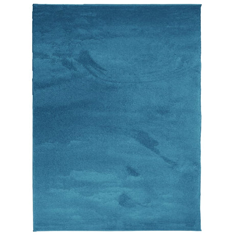 Vidaxl vloerkleed oviedo laagpolig 240x340 cm turquoise