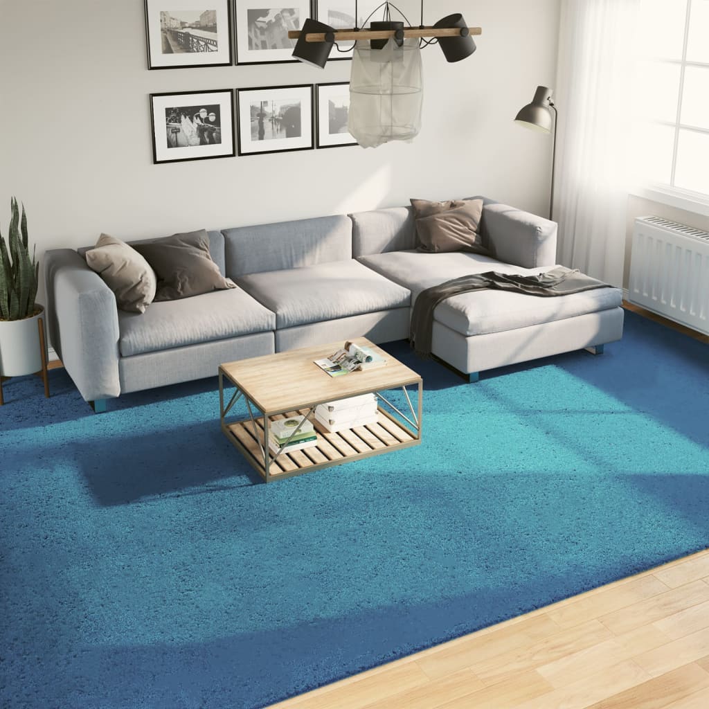 Vidaxl Rug Oviedo Low -Poel 300x400 cm Turquoise