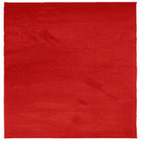 Vidaxl rug Oviedo Low -pile 160x160 cm red