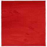 Vidaxl RUG OVIEDO bajo -Pile 200x200 cm rojo