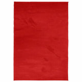 Tapis Vidaxl Oviedo Low -Pile 200x280 cm rouge