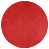 Vidaxl RUG OVIEDO BAJO Ø 120 cm rojo