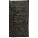 Vidaxl rug istan fir héije Schnouer glänzend 80x150 cm Anthhacit -koppell