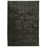 Vidaxl Rug istan fir héije Koppel glänzend 140x200 cm Anthhracit -cored