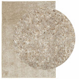 Vidaxl Teppich Istan hoch glänzend 120x170 cm Beige