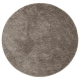 Vidaxl Rug Istan High Pile Glossy Ø 160 cm Gray