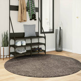 Vidaxl tapis Istan High Pile Glossy Ø 160 cm Gray