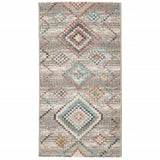 Vidaxl vloerkleed arbizu binnen en buiten vintage stijl 80x150 cm