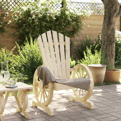 Vidaxl tuinstoel adirondack massief vurenhout