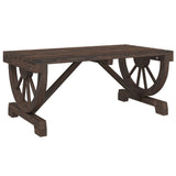 Vidaxl tuintafel 90x50x40 cm massief vurenhout