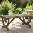 Vidaxl tuintafel 90x50x40 cm massief vurenhout