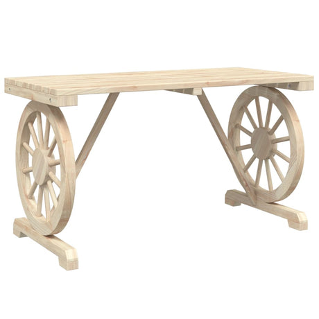 Vidaxl tuintafel 115x55x65 cm massief vurenhout