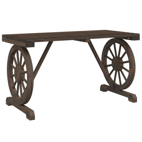 Vidaxl tuintafel 115x55x65 cm massief vurenhout