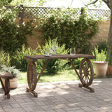 Vidaxl tuintafel 115x55x65 cm massief vurenhout