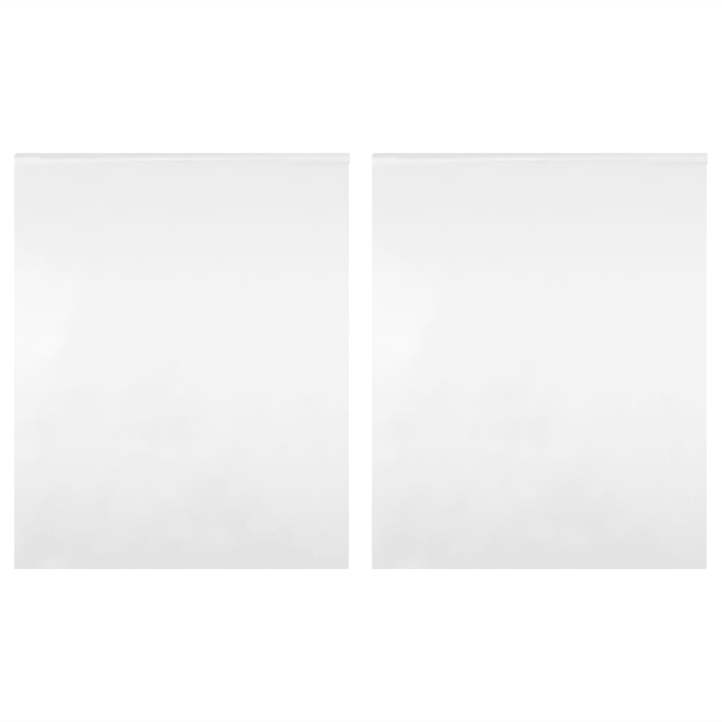 Vidaxl spiegelfolies 2 stuks zelfklevend 60x150 cm pet