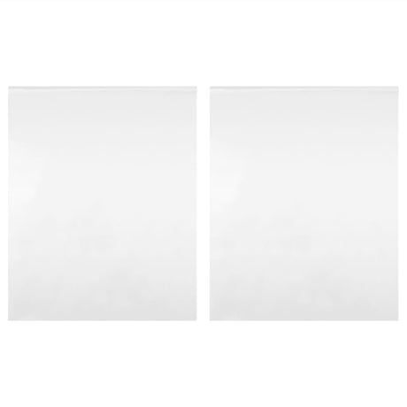Vidaxl spiegelfolies 2 stuks zelfklevend 90x150 cm pet