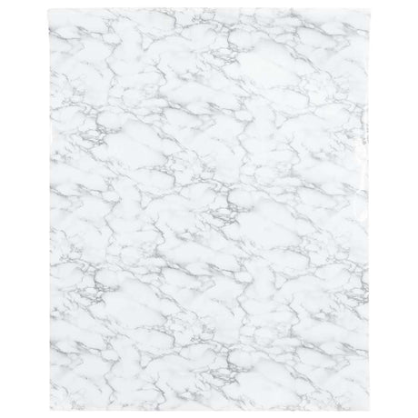 Vidaxl meubelfolie zelfklevend 90x500 cm pvc marmerwit