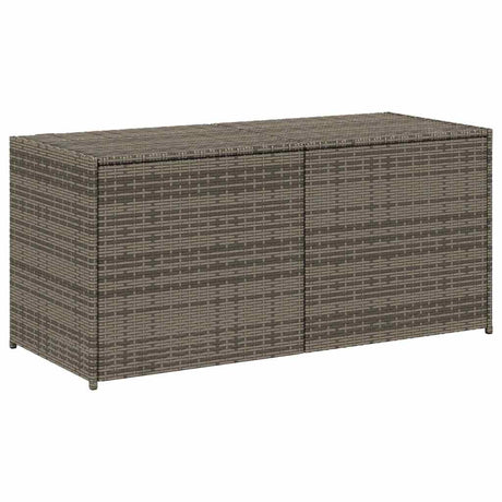 Vidaxl tuinbox 283 l poly rattan grijs