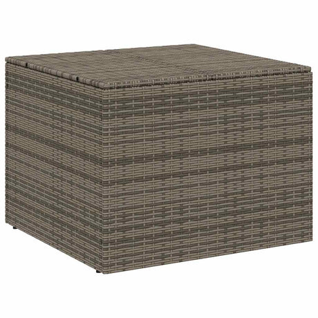 Vidaxl tuinbox 291 l poly rattan grijs