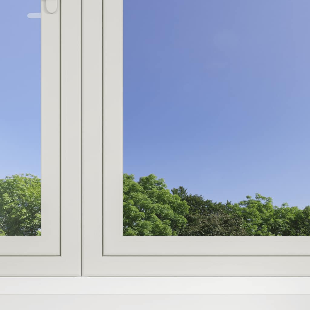 Vidaxl zonnefolies 3 st statisch reflecterend pvc zilverkleurig