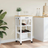Vidaxl keukentrolley monza 48x40x88,5 cm massief grenenhout