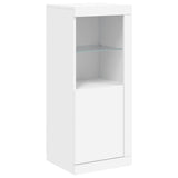 Vidaxl dressoir met led-verlichting 41x37x100 cm wit