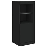 Vidaxl dressoir met led-verlichting 41x37x100 cm zwart