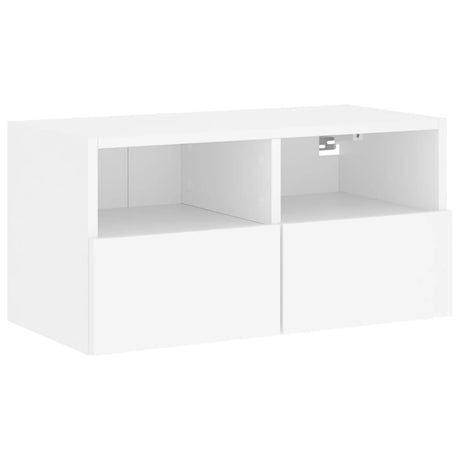 Vidaxl tv-wandmeubel 60x30x30 cm bewerkt hout wit