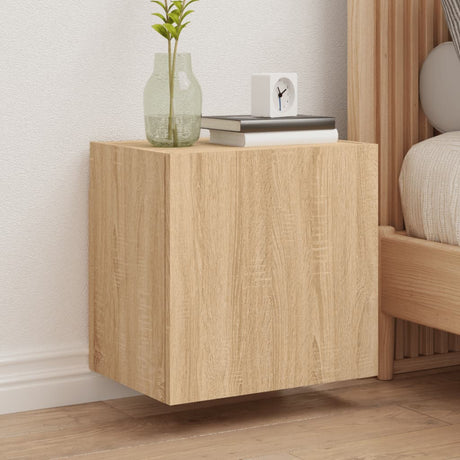 Vidaxl tv-wandmeubels 2 st 40,5x30x40 cm hout sonoma eikenkleurig