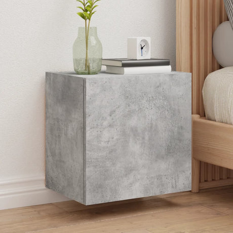 Vidaxl tv-wandmeubel 40,5x30x40 cm bewerkt hout betongrijs