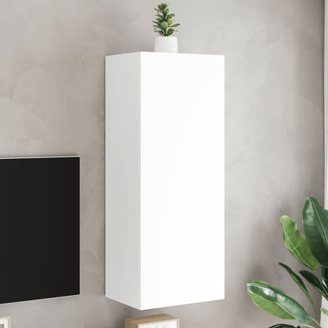 Vidaxl tv-wandmeubel 40,5x30x102 cm bewerkt hout wit